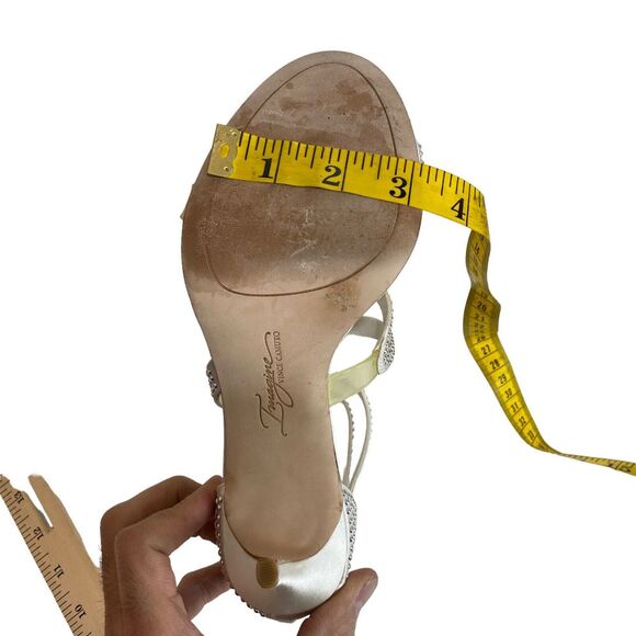 Vince Camuto Imagine IM- Prest, Pure White Deluxe Satin Women's US 8M - Picture 12 of 16